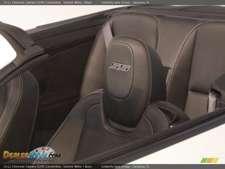 2011 Chevrolet Camaro SS/RS Convertible Summit White / Black Photo #28