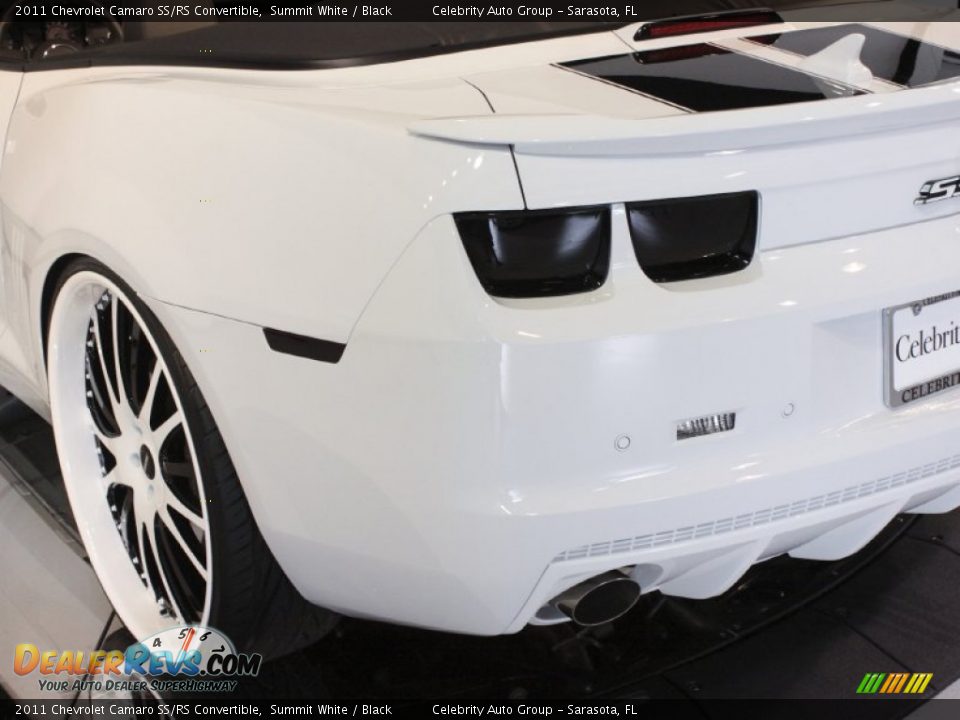 2011 Chevrolet Camaro SS/RS Convertible Summit White / Black Photo #33