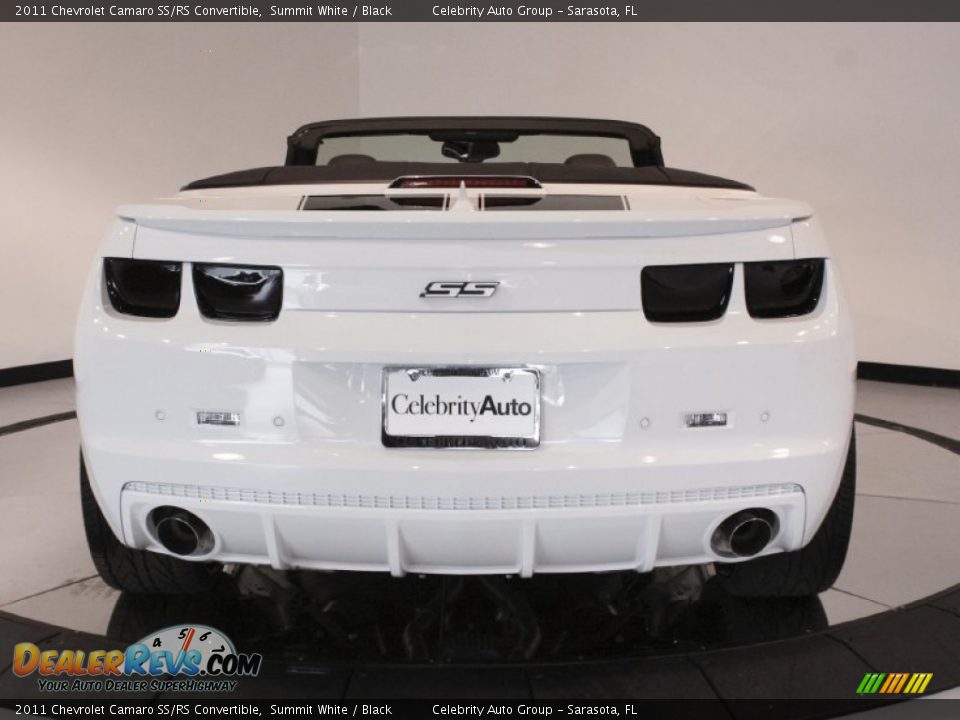 2011 Chevrolet Camaro SS/RS Convertible Summit White / Black Photo #34