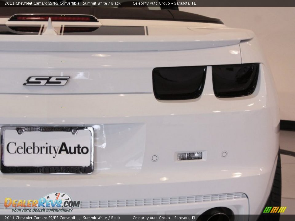 2011 Chevrolet Camaro SS/RS Convertible Summit White / Black Photo #36
