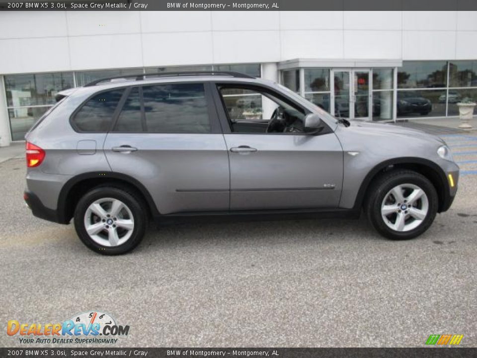 2007 BMW X5 3.0si Space Grey Metallic / Gray Photo #2