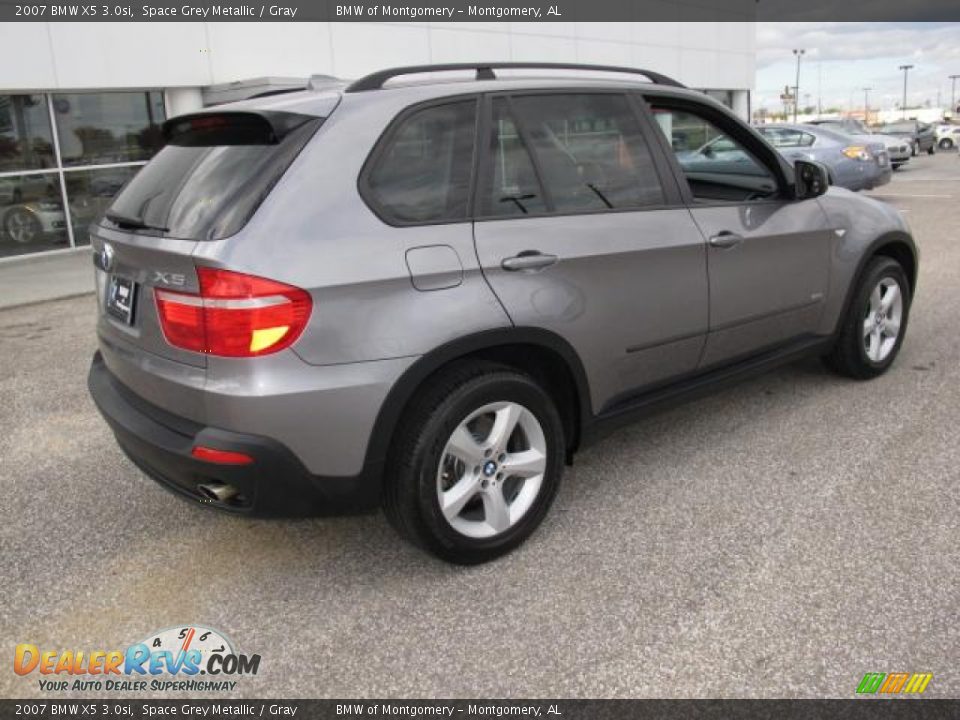 2007 BMW X5 3.0si Space Grey Metallic / Gray Photo #3