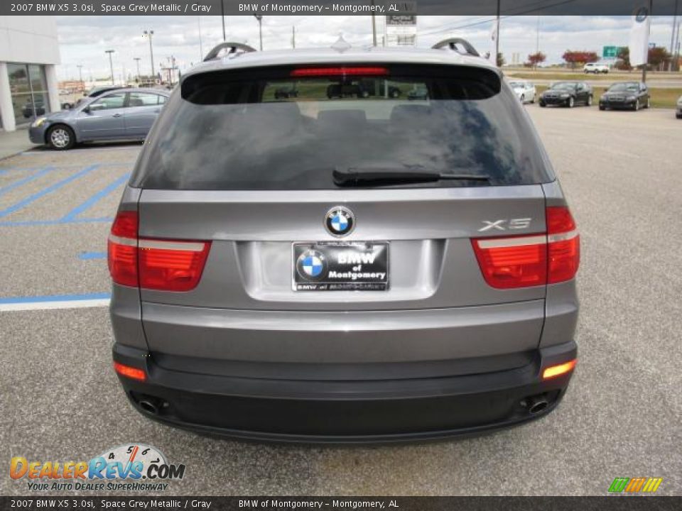 2007 BMW X5 3.0si Space Grey Metallic / Gray Photo #5