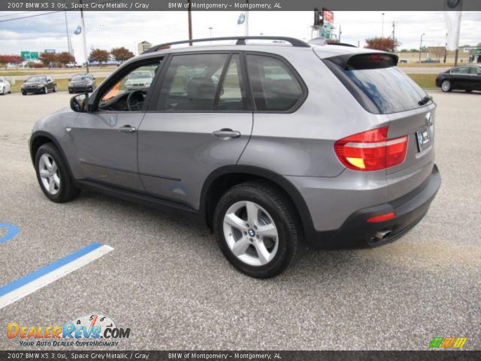 2007 BMW X5 3.0si Space Grey Metallic / Gray Photo #6