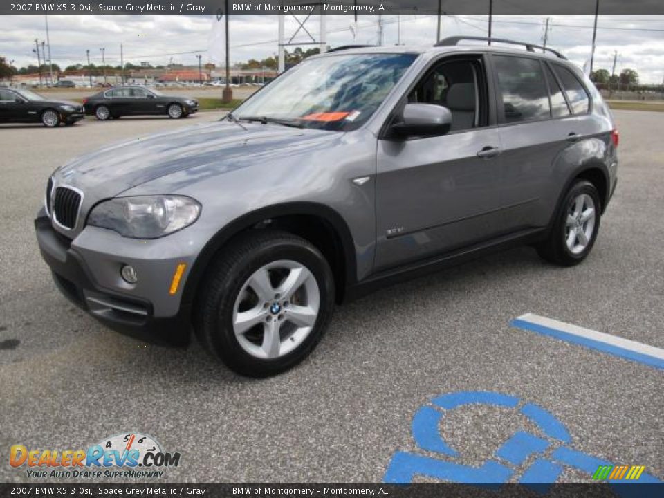 2007 BMW X5 3.0si Space Grey Metallic / Gray Photo #8