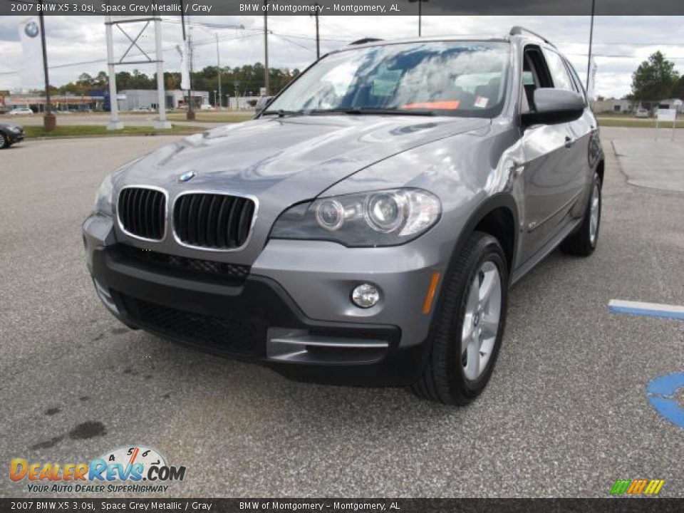 2007 BMW X5 3.0si Space Grey Metallic / Gray Photo #9