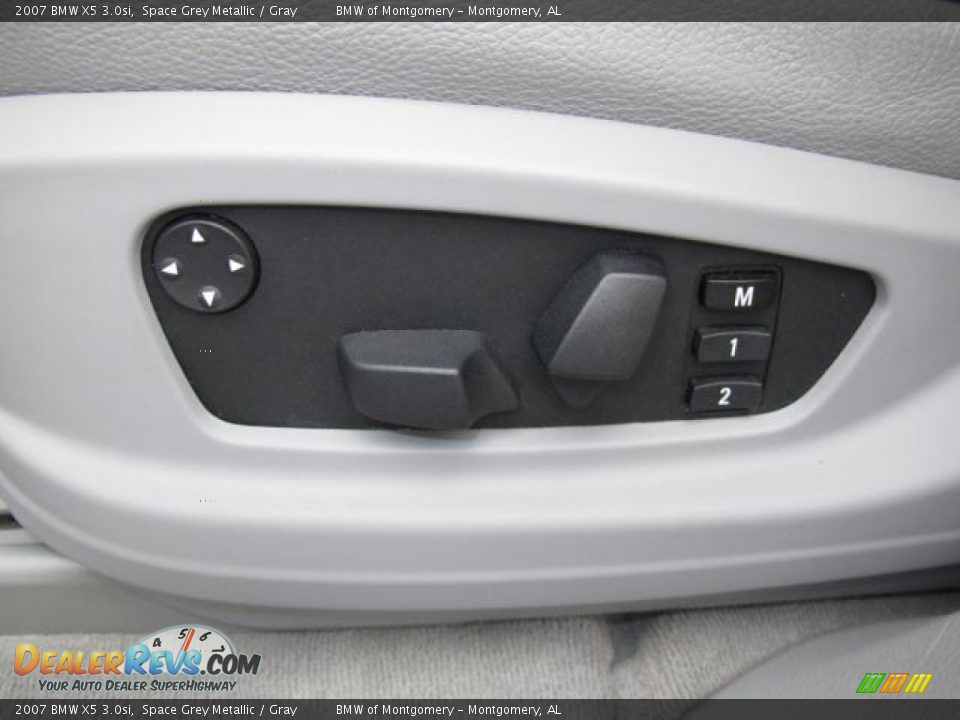 2007 BMW X5 3.0si Space Grey Metallic / Gray Photo #16