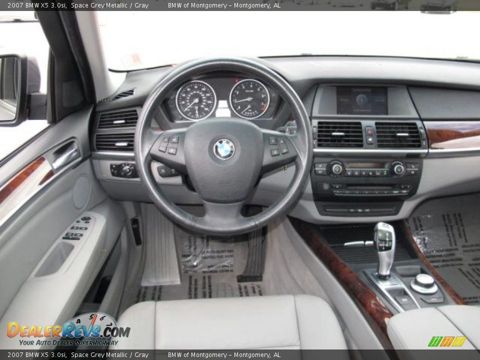 2007 BMW X5 3.0si Space Grey Metallic / Gray Photo #18