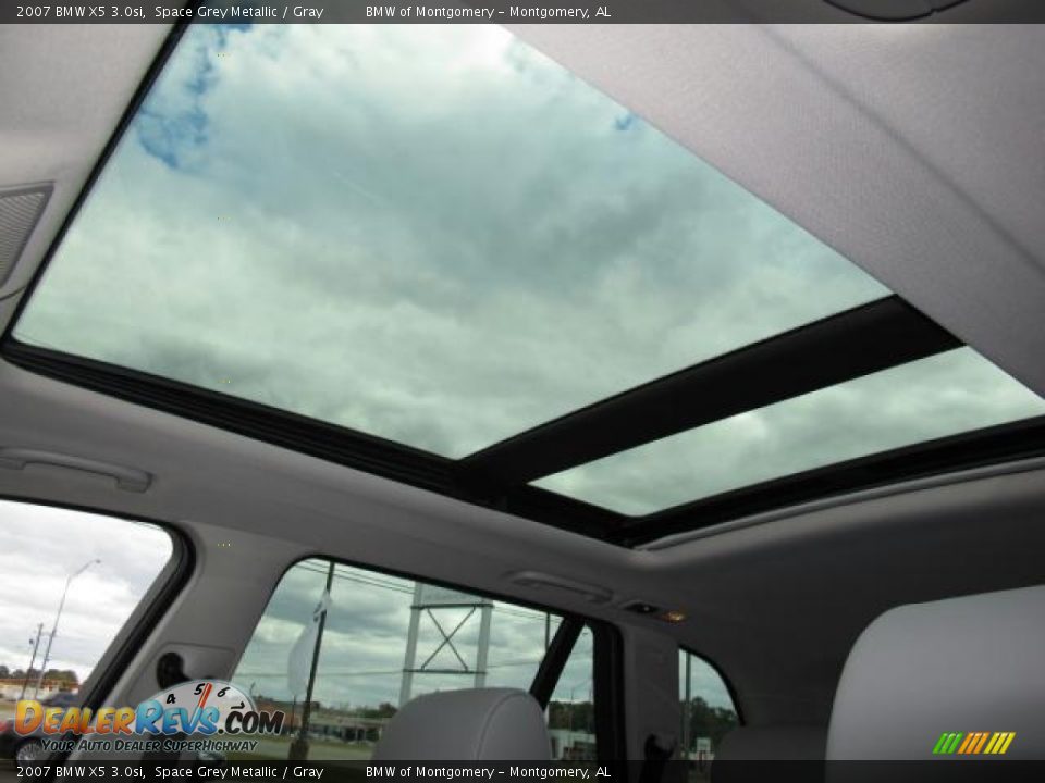 2007 BMW X5 3.0si Space Grey Metallic / Gray Photo #23