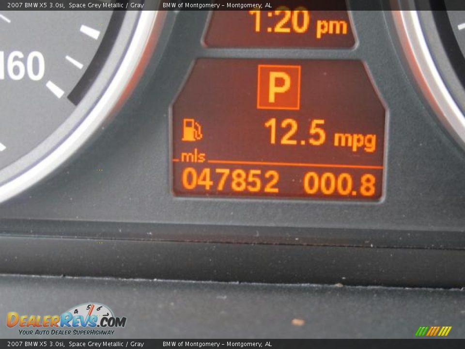 2007 BMW X5 3.0si Space Grey Metallic / Gray Photo #29