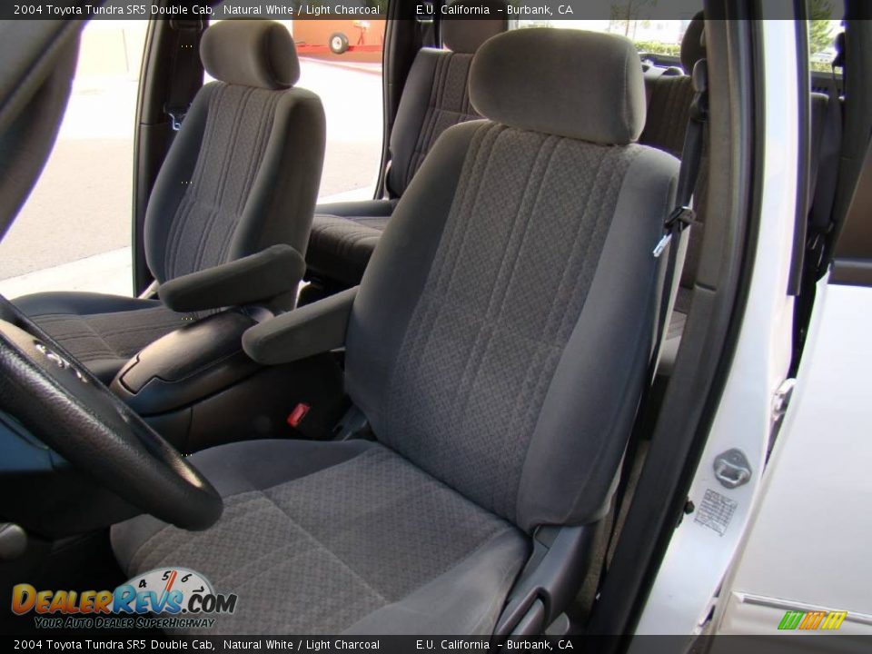 Light Charcoal Interior - 2004 Toyota Tundra SR5 Double Cab Photo #3