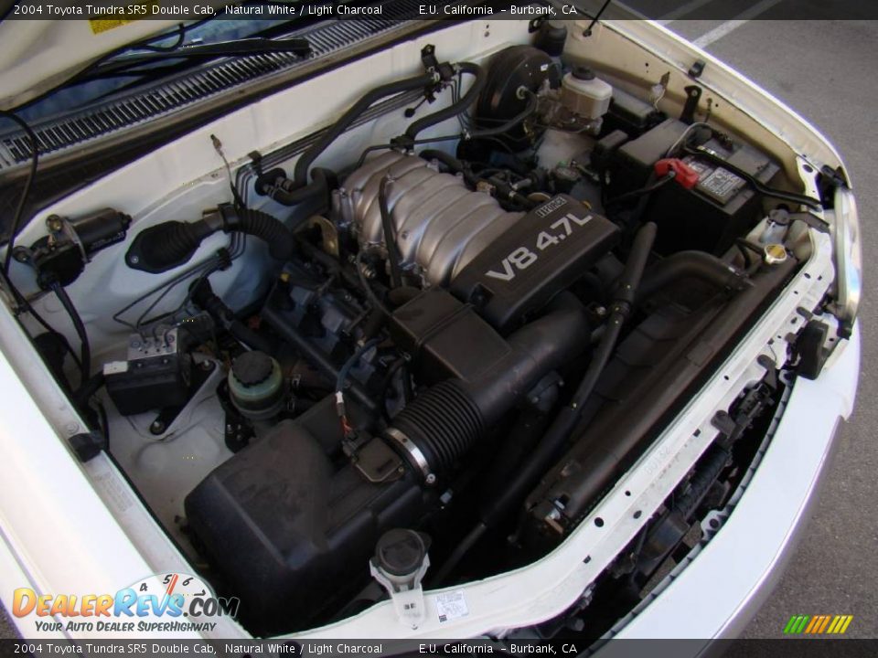 2004 Toyota Tundra SR5 Double Cab 4.7L DOHC 32V i-Force V8 Engine Photo #28