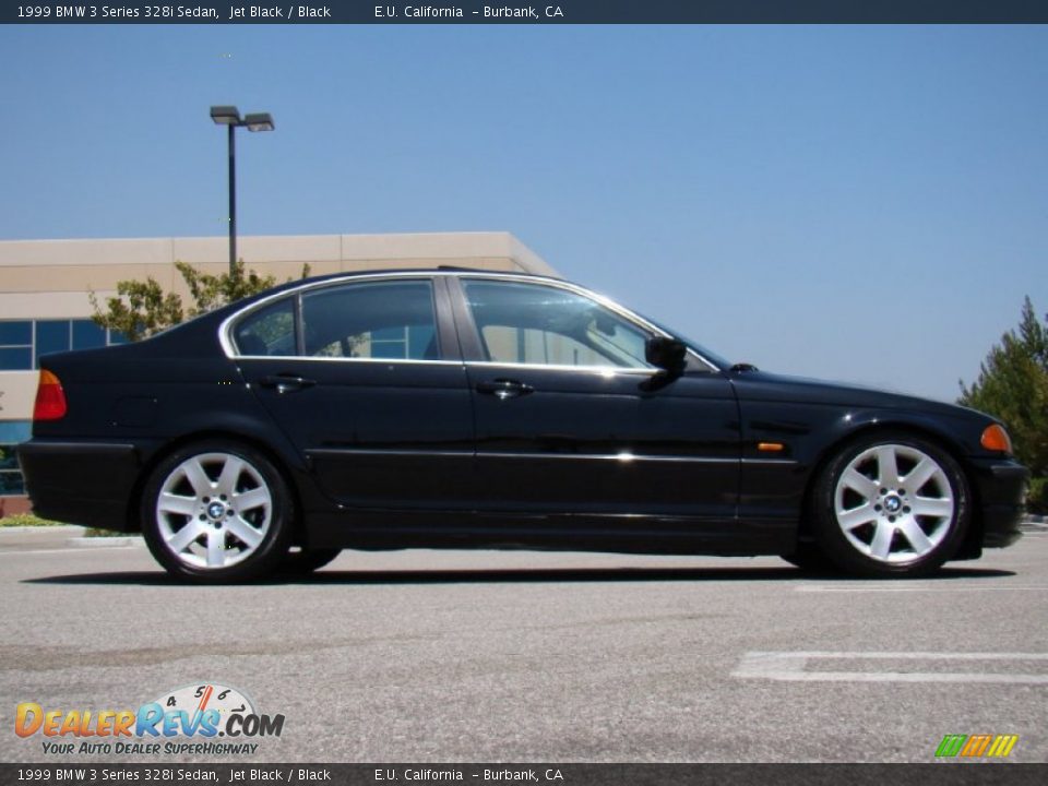 1999 BMW 3 Series 328i Sedan Jet Black / Black Photo #1