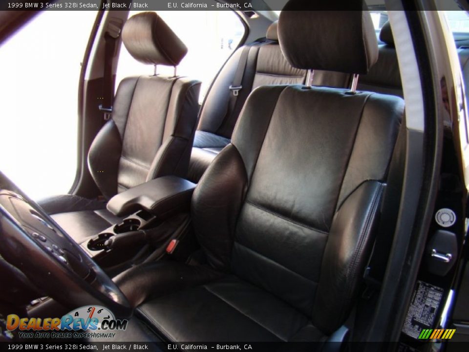 1999 BMW 3 Series 328i Sedan Jet Black / Black Photo #5