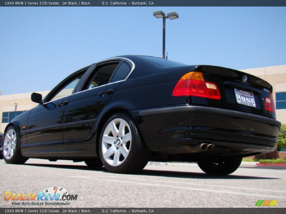 1999 BMW 3 Series 328i Sedan Jet Black / Black Photo #8