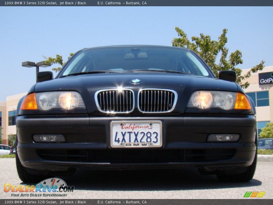 1999 BMW 3 Series 328i Sedan Jet Black / Black Photo #14