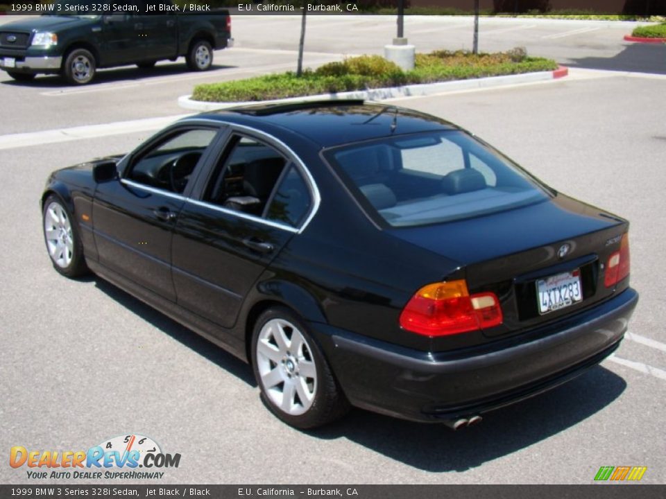 1999 BMW 3 Series 328i Sedan Jet Black / Black Photo #16