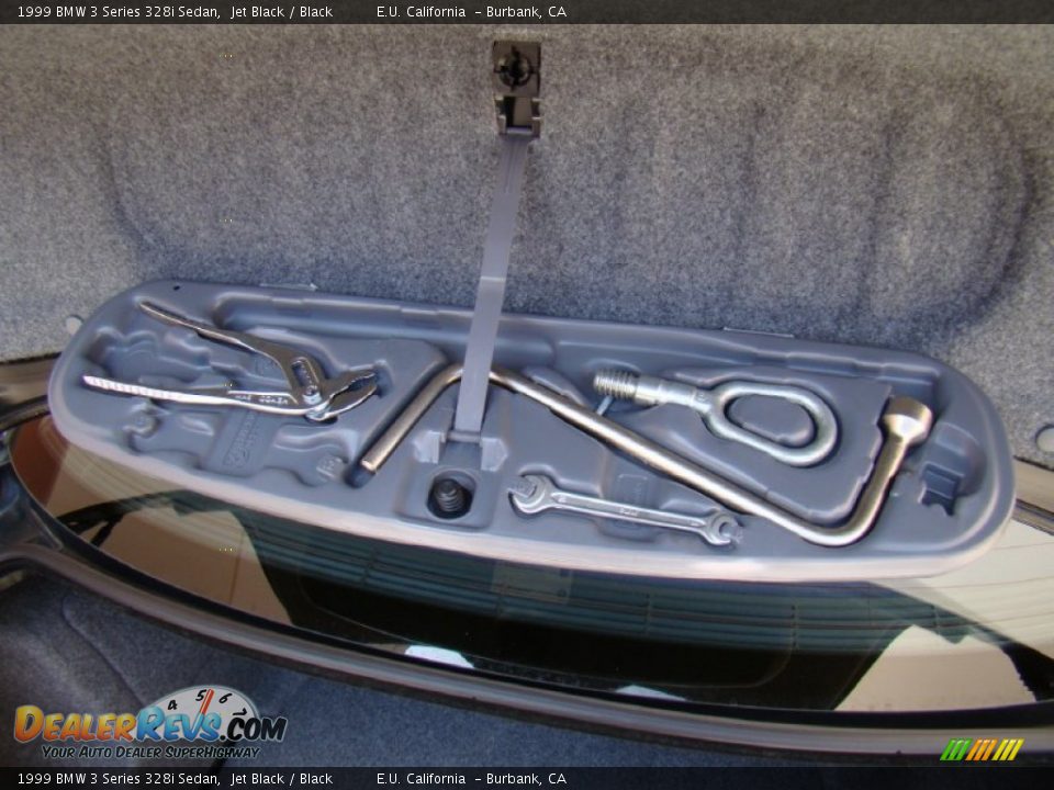 1999 BMW 3 Series 328i Sedan Jet Black / Black Photo #20