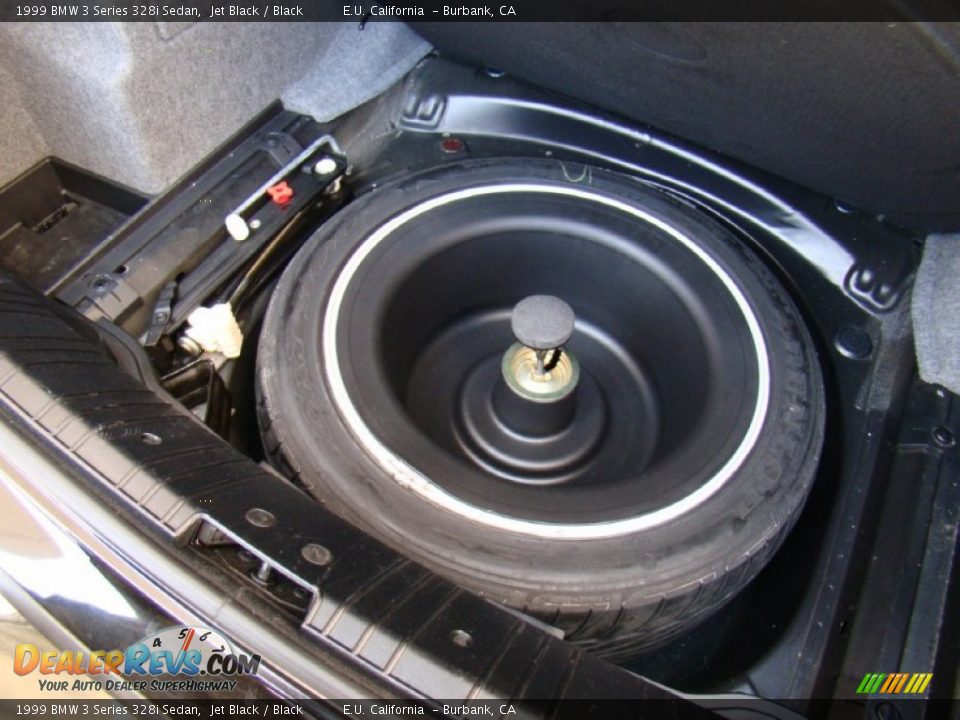 1999 BMW 3 Series 328i Sedan Jet Black / Black Photo #21