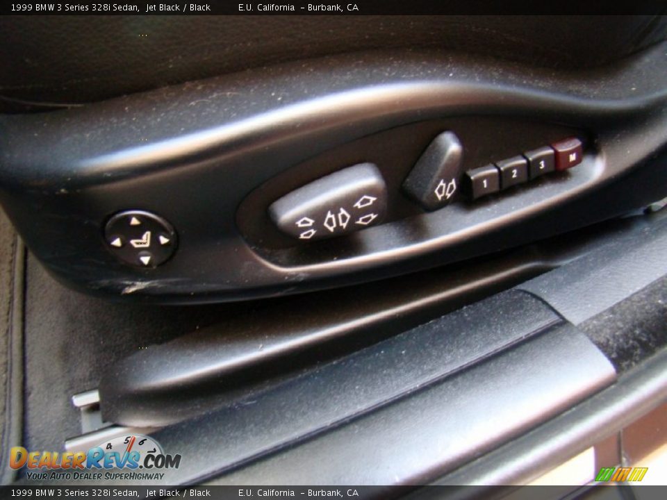 1999 BMW 3 Series 328i Sedan Jet Black / Black Photo #22