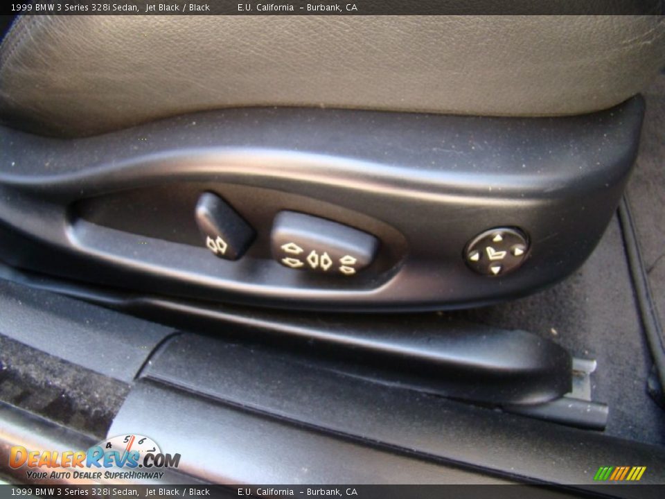 1999 BMW 3 Series 328i Sedan Jet Black / Black Photo #23