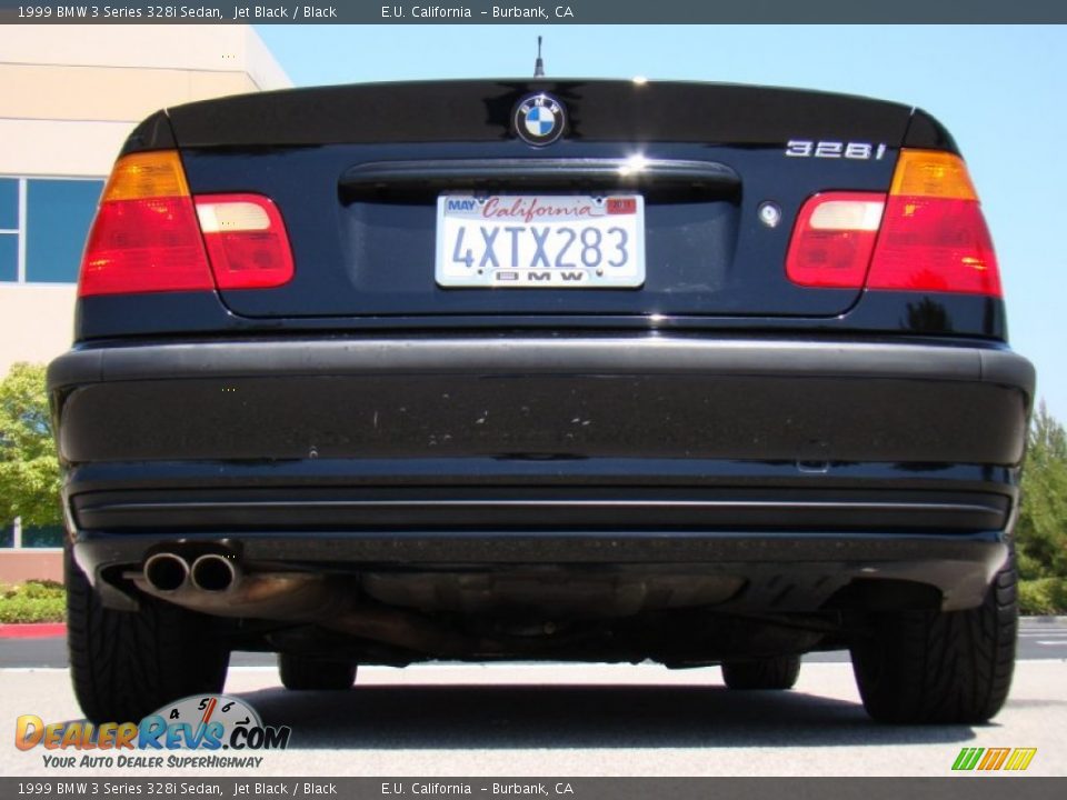 1999 BMW 3 Series 328i Sedan Jet Black / Black Photo #26