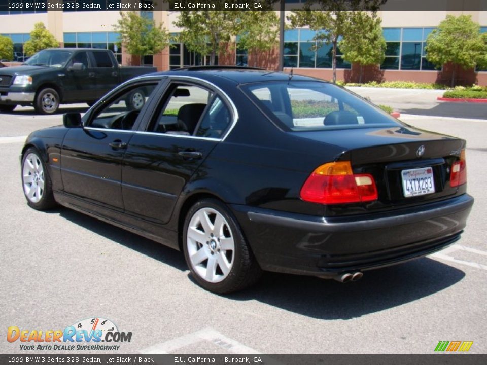 1999 BMW 3 Series 328i Sedan Jet Black / Black Photo #29