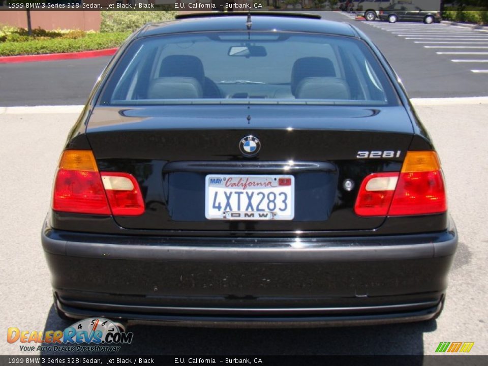 1999 BMW 3 Series 328i Sedan Jet Black / Black Photo #32