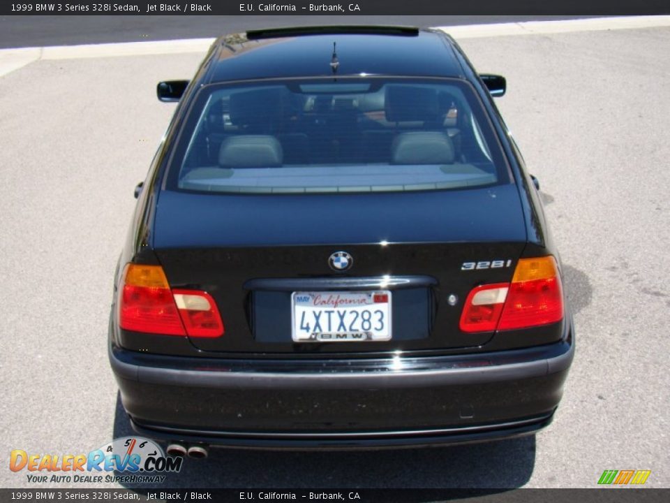 1999 BMW 3 Series 328i Sedan Jet Black / Black Photo #33