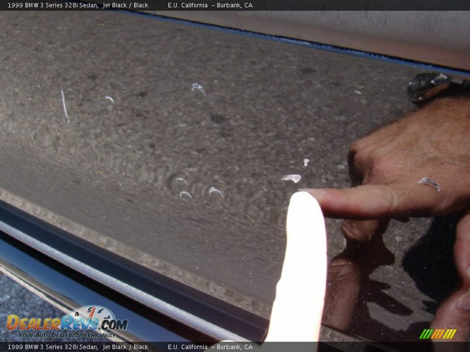 1999 BMW 3 Series 328i Sedan Jet Black / Black Photo #34