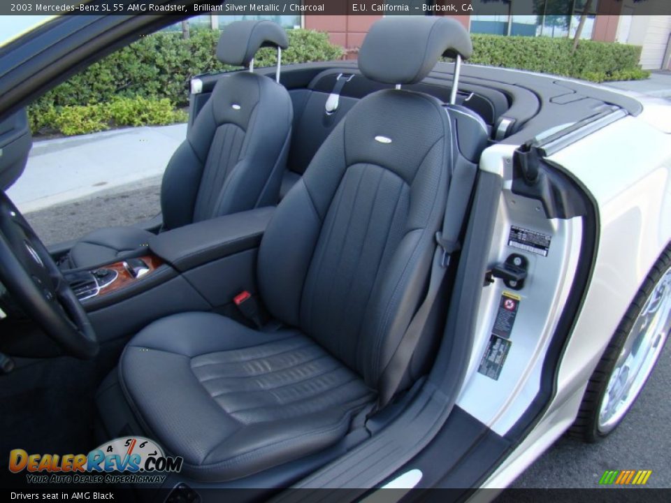 Drivers seat in AMG Black - 2003 Mercedes-Benz SL