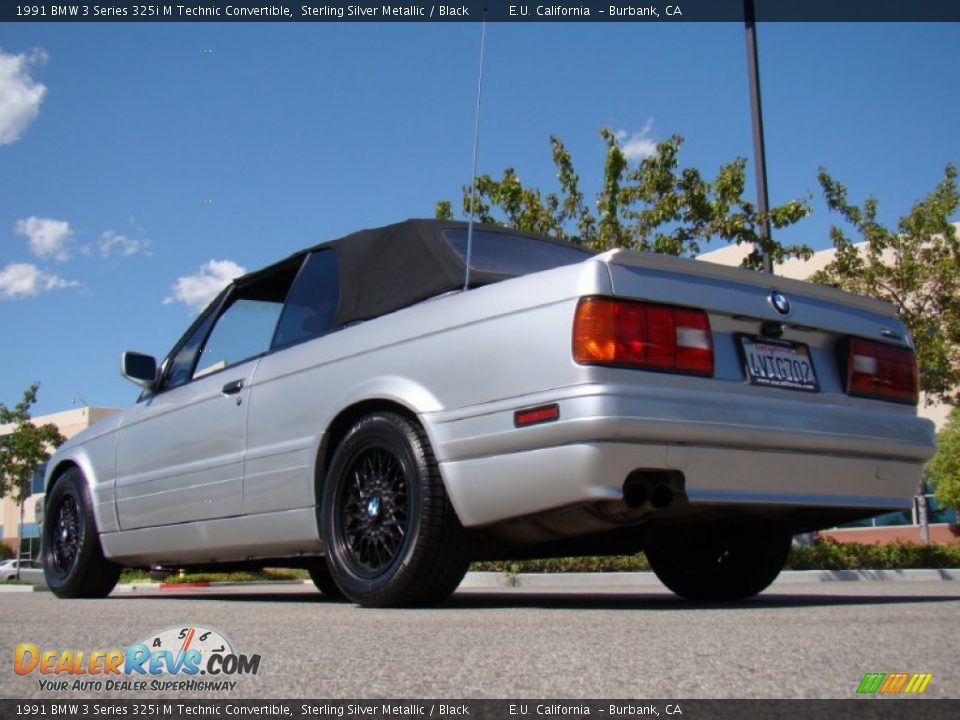 1991 BMW 3 Series 325i M Technic Convertible Sterling Silver Metallic ...