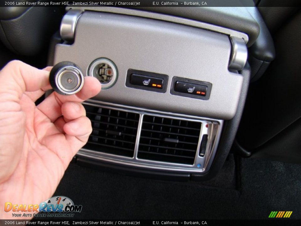 2006 Land Rover Range Rover HSE Zambezi Silver Metallic / Charcoal/Jet Photo #7