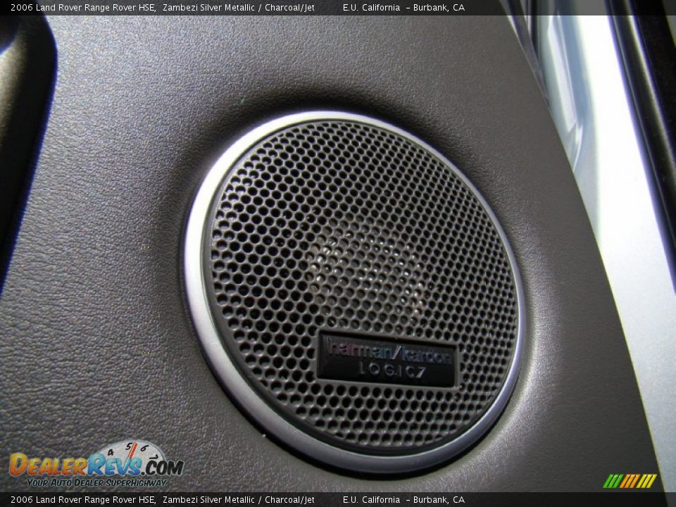 2006 Land Rover Range Rover HSE Zambezi Silver Metallic / Charcoal/Jet Photo #12
