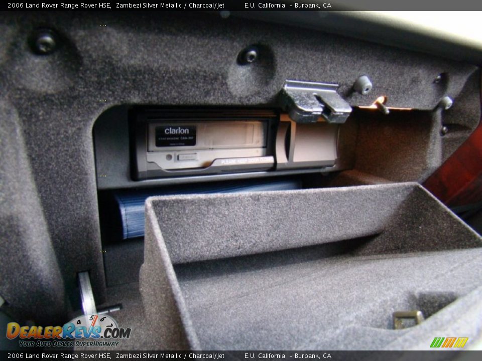 2006 Land Rover Range Rover HSE Zambezi Silver Metallic / Charcoal/Jet Photo #15