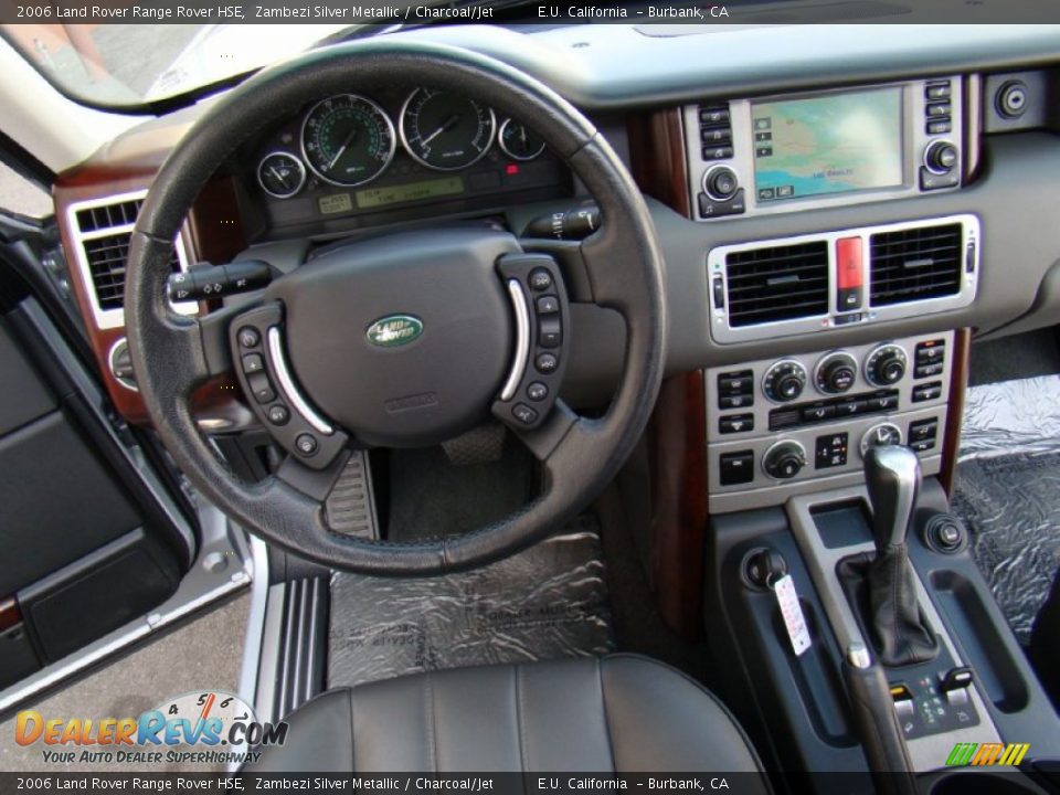 2006 Land Rover Range Rover HSE Zambezi Silver Metallic / Charcoal/Jet Photo #17