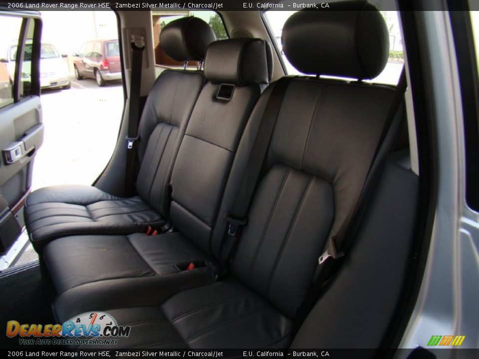 2006 Land Rover Range Rover HSE Zambezi Silver Metallic / Charcoal/Jet Photo #23