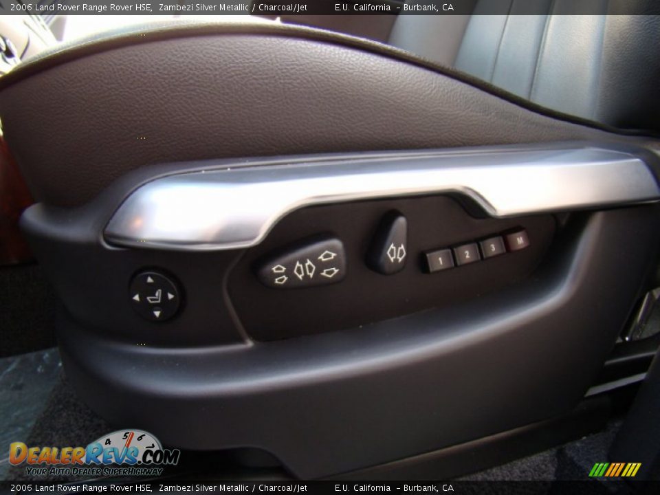 2006 Land Rover Range Rover HSE Zambezi Silver Metallic / Charcoal/Jet Photo #24