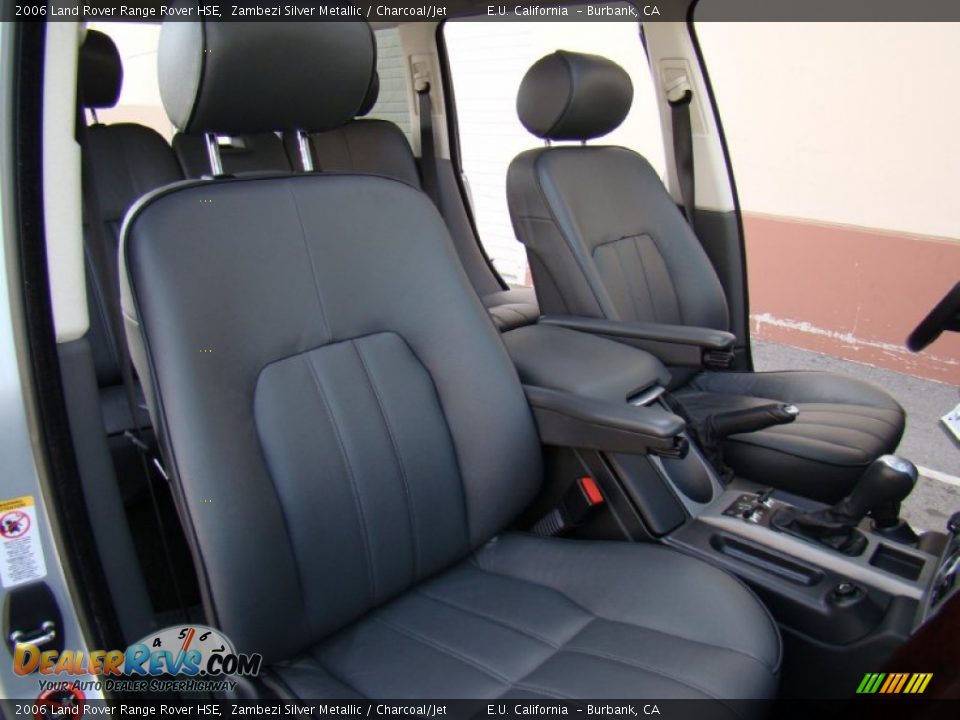2006 Land Rover Range Rover HSE Zambezi Silver Metallic / Charcoal/Jet Photo #26