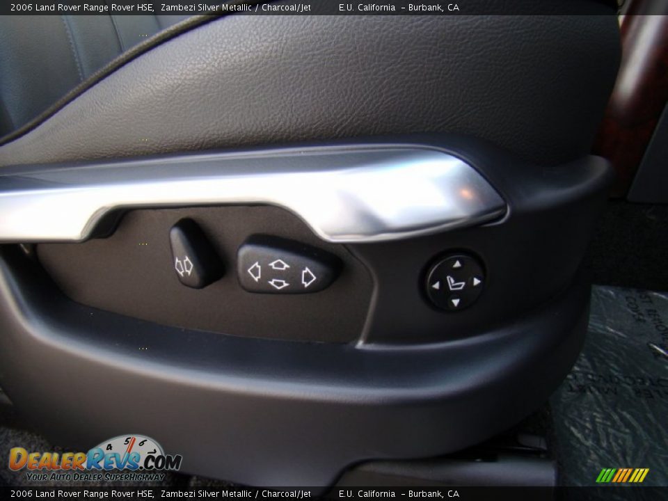 2006 Land Rover Range Rover HSE Zambezi Silver Metallic / Charcoal/Jet Photo #28