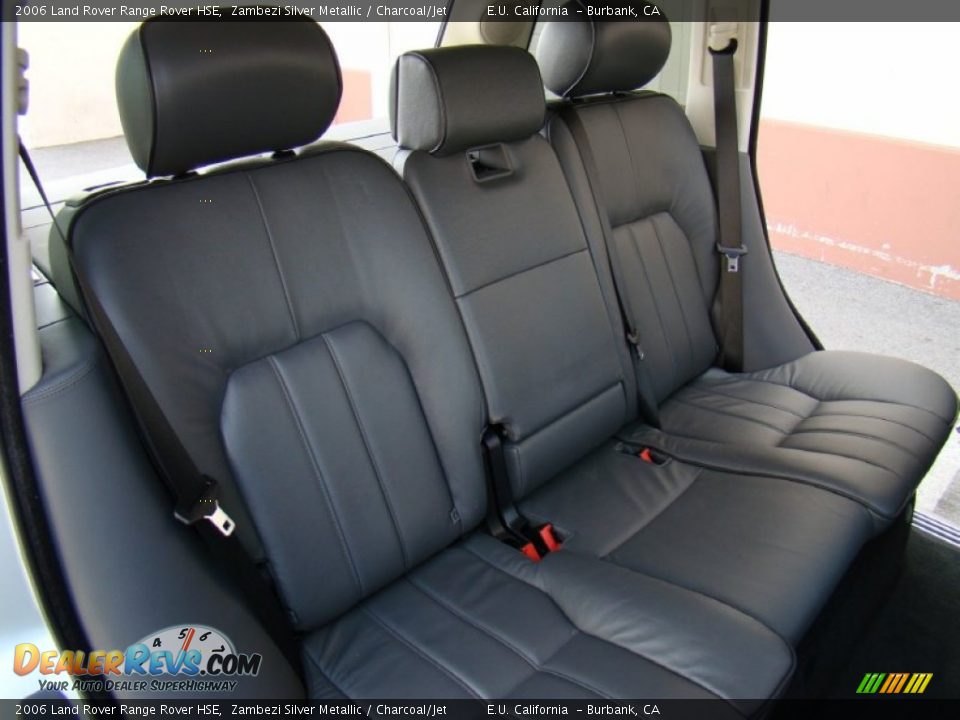 2006 Land Rover Range Rover HSE Zambezi Silver Metallic / Charcoal/Jet Photo #29