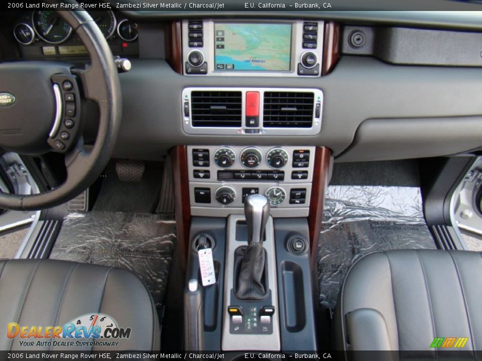 2006 Land Rover Range Rover HSE Zambezi Silver Metallic / Charcoal/Jet Photo #33