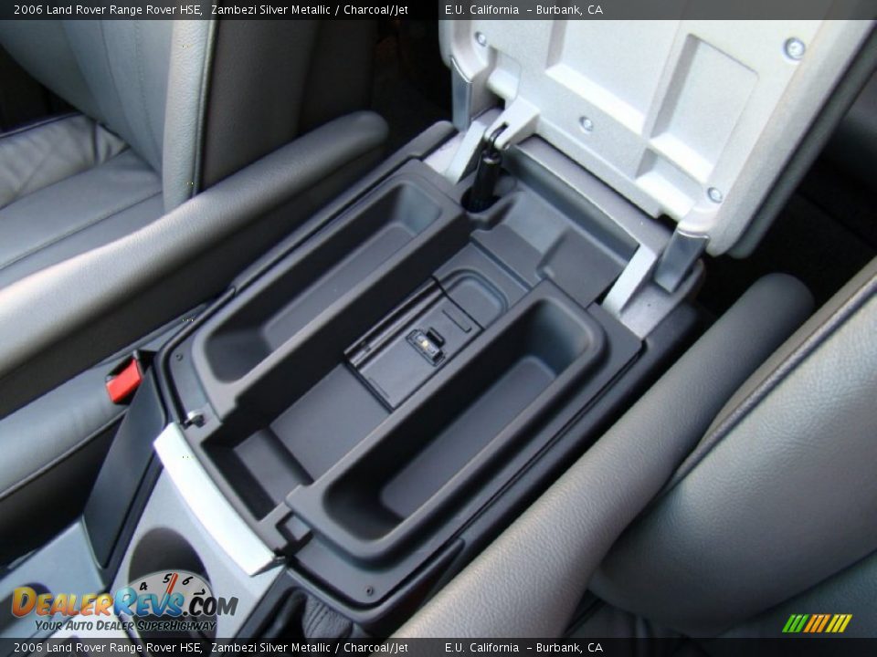 2006 Land Rover Range Rover HSE Zambezi Silver Metallic / Charcoal/Jet Photo #36