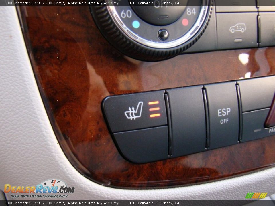 2006 Mercedes-Benz R 500 4Matic Alpine Rain Metallic / Ash Grey Photo #15