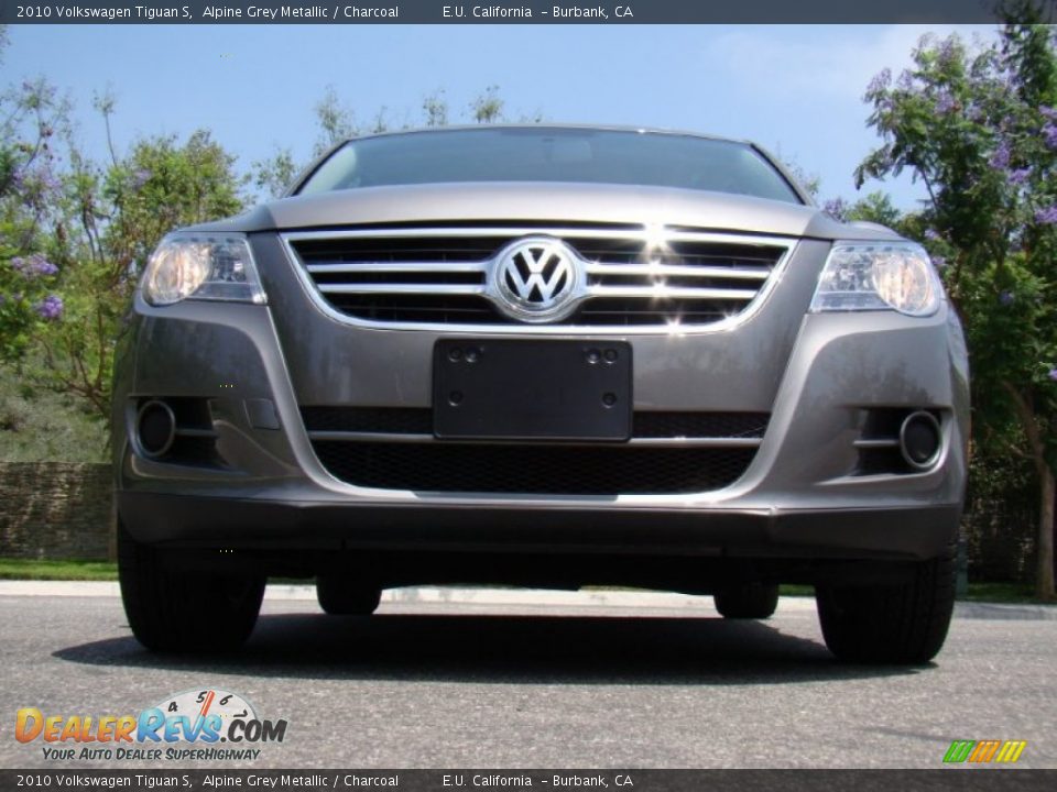 2010 Volkswagen Tiguan S Alpine Grey Metallic / Charcoal Photo #30