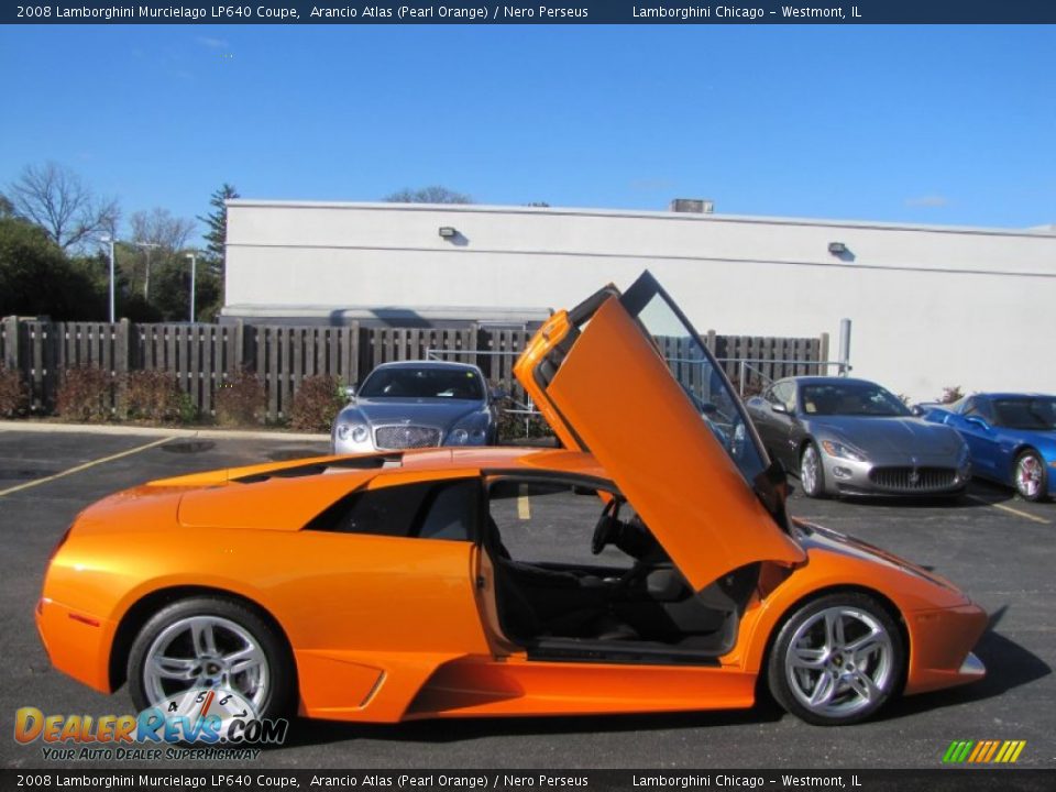 Arancio Atlas (Pearl Orange) 2008 Lamborghini Murcielago LP640 Coupe Photo #2