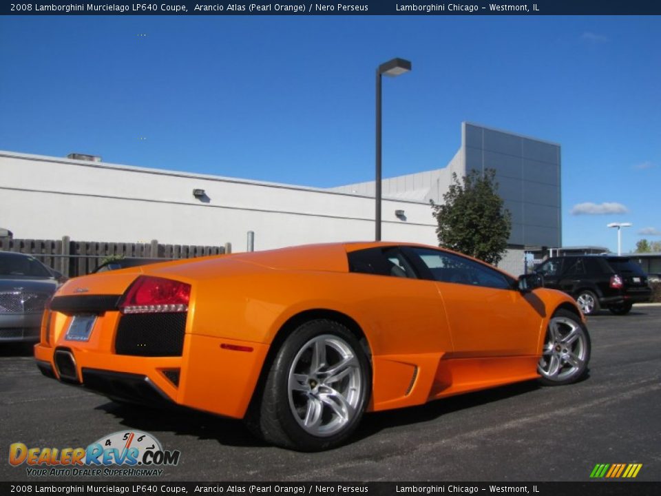 Arancio Atlas (Pearl Orange) 2008 Lamborghini Murcielago LP640 Coupe Photo #5