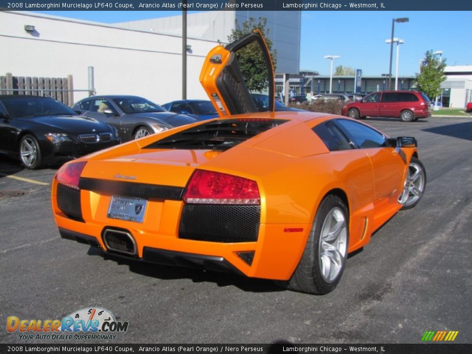 Arancio Atlas (Pearl Orange) 2008 Lamborghini Murcielago LP640 Coupe Photo #7