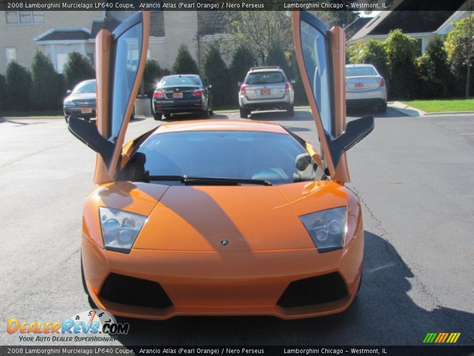 2008 Lamborghini Murcielago LP640 Coupe Arancio Atlas (Pearl Orange) / Nero Perseus Photo #19
