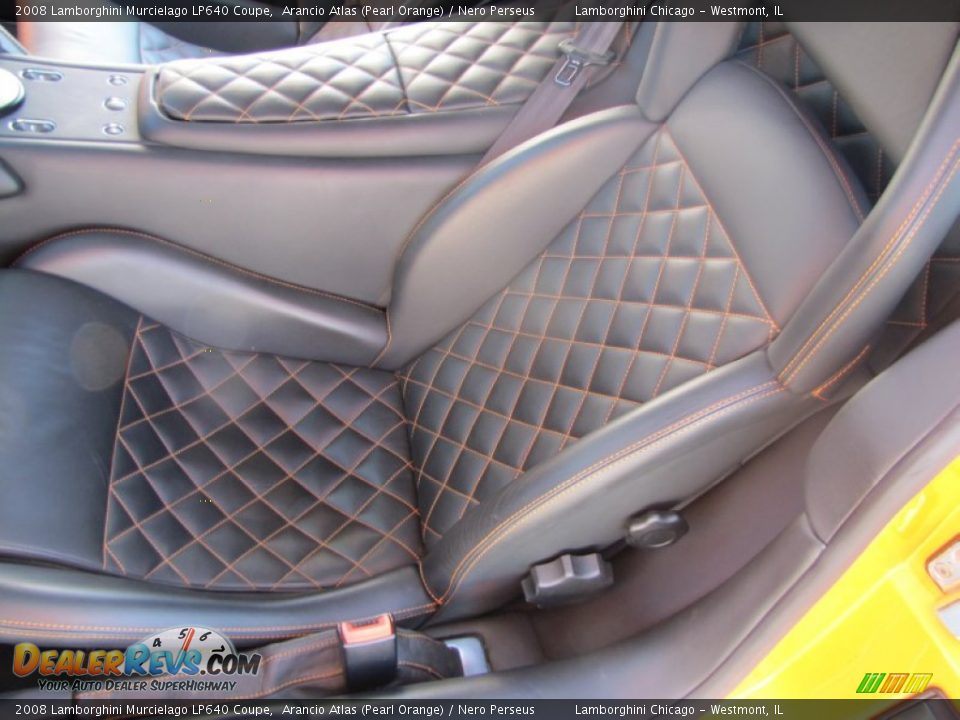 Nero Perseus Interior - 2008 Lamborghini Murcielago LP640 Coupe Photo #22